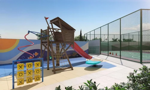 Playground Green Arch