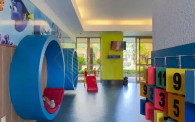 Playground interno espaco kid s Apartamento de 04 quartos à venda no Le Grand Atlas Vila da Serra