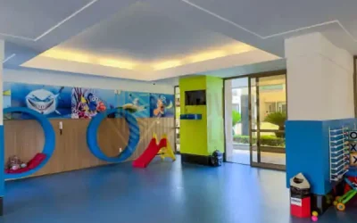 Playground interno iluminado Apartamento de 04 quartos à venda no Le Grand Atlas Vila da Serra