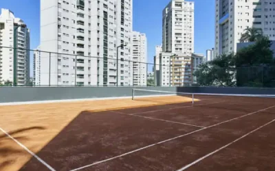 QUADRA DE SAIBRO Apartamento de 4 quartos, à venda, no Green Tower Tennis Residence, Vila da Serra
