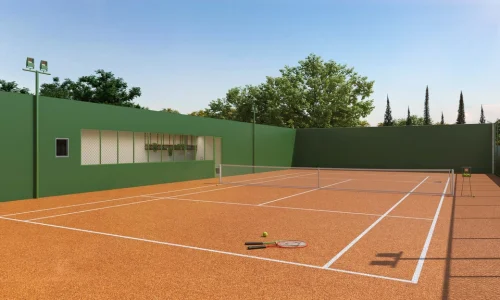Quadra Tenis Green Arch