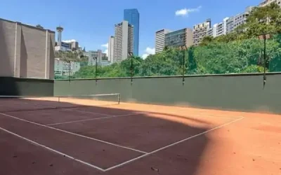 Quadra de Tênis em saibro Apartamento Duplex 4 suítes à venda no Edifício Miró Vale do Sereno Nova Lima