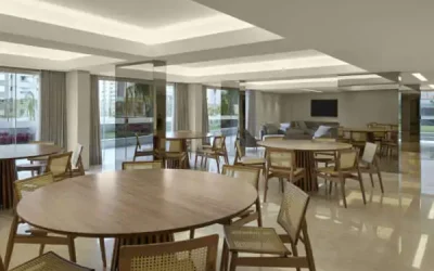 SALAO DE FESTAS Apartamento de 4 quartos, à venda, no Green Tower Tennis Residence, Vila da Serra