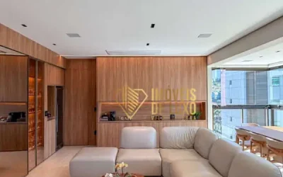 Sala com marcenaria Apartamento de 4 Quartos à venda no Vale do Sereno - Bosque do Sereno