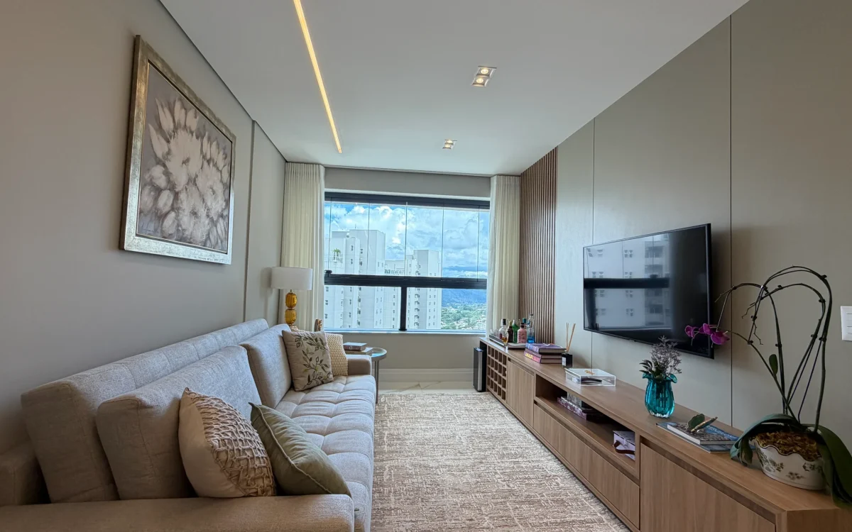 Apartamento mobiliado à venda no High Line Vila da Serra