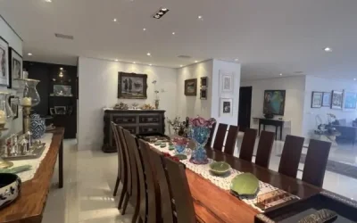 Sala de jantar Apartamento de 04 Quartos à venda por R$6.000.000,00 no Portal da Montanha Vila da Serra