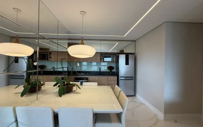 Apartamento mobiliado à venda no High Line Vila da Serra