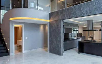 Sala e cozinha Casa à venda no condomínio Quintas do Sol, Nova Lima