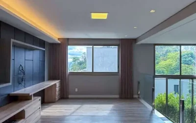 Sala mezanino Casa à venda no condomínio Quintas do Sol, Nova Lima