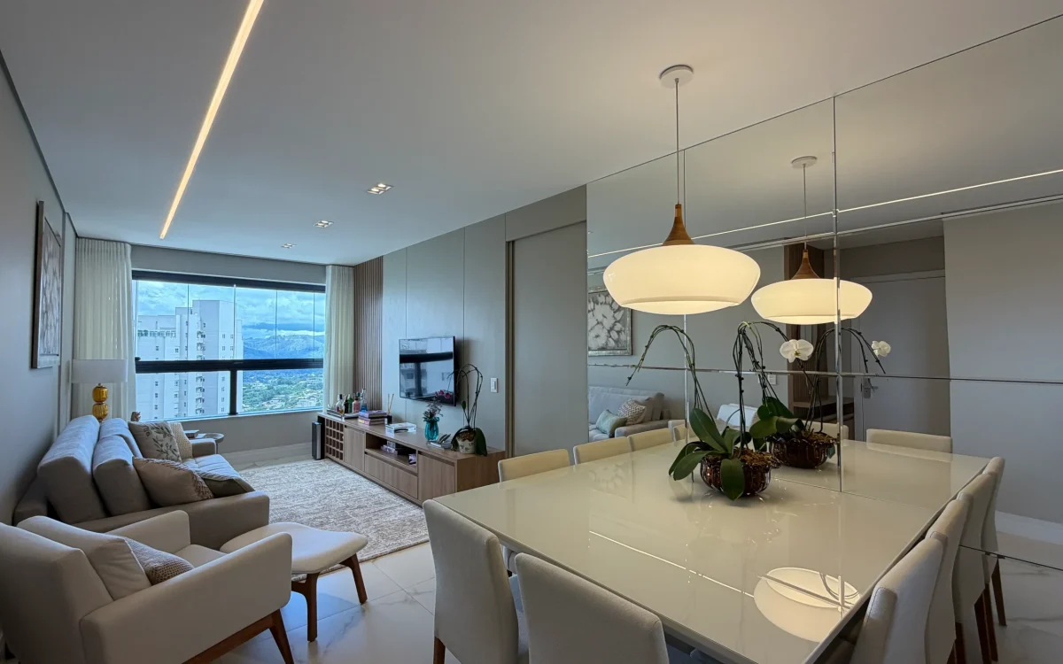 Apartamento mobiliado à venda no High Line Vila da Serra