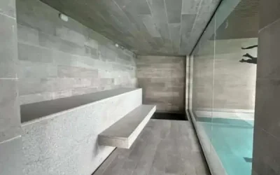 Sauna com acesso a piscina Apartamento Duplex 4 suítes à venda no Edifício Miró Vale do Sereno Nova Lima