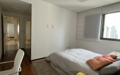 Suíte Apartamento semimobiliado, de 4 Quartos, com 4 vagas, para aluguel, por R$26.000,00 no Grand Líder Olympus Apolo, Vila da Serra, Nova Lima - MG