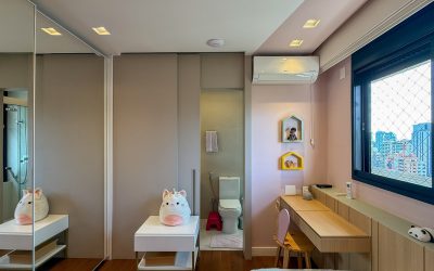 Suíte de criança Apartamento de 4 suítes à venda no Vila da Serra Condomínio Absoluto