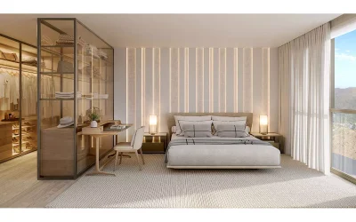 Suíte master Apartamento com 4 quartos à venda no Place Vendôme