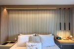 Suíte master decorada Apartamento de 4 suítes à venda no Vila da Serra Condomínio Absoluto