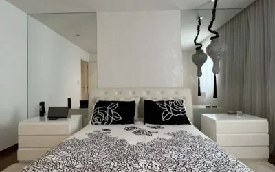 Suíte principal Apartamento semimobiliado, de 4 Quartos, com 4 vagas, para aluguel, por R$26.000,00 no Grand Líder Olympus Apolo, Vila da Serra, Nova Lima - MG