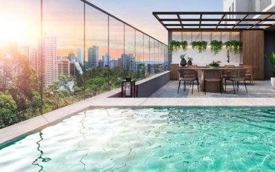 Terraço do Apartamento com 2 quartos de 160,15m² à venda no Skyline