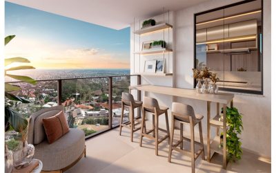 Varanda do Apartamento com 2 quartos de 160,15m² à venda no Skyline