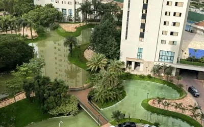 Vista Apartamento semimobiliado, de 4 Quartos, com 4 vagas, para aluguel, por R$26.000,00 no Grand Líder Olympus Apolo, Vila da Serra, Nova Lima - MG