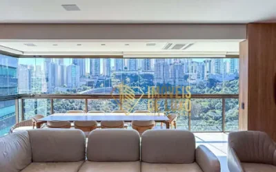 Vista da sala Apartamento de 4 Quartos à venda no Vale do Sereno - Bosque do Sereno