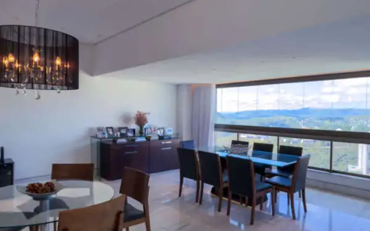 Vista panorâmica Cobertura à venda no Vila da Serra Nova Lima Edifício Mirante da Serra