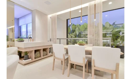 Area Gourmet Apartamento no Condomínio Aura