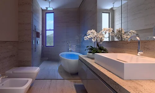 Banho Suíte Master no Condomínio Brisa