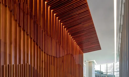 Detalhe Hall no Condomínio Concordia