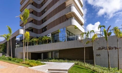 Fachada no Condomínio Brisa