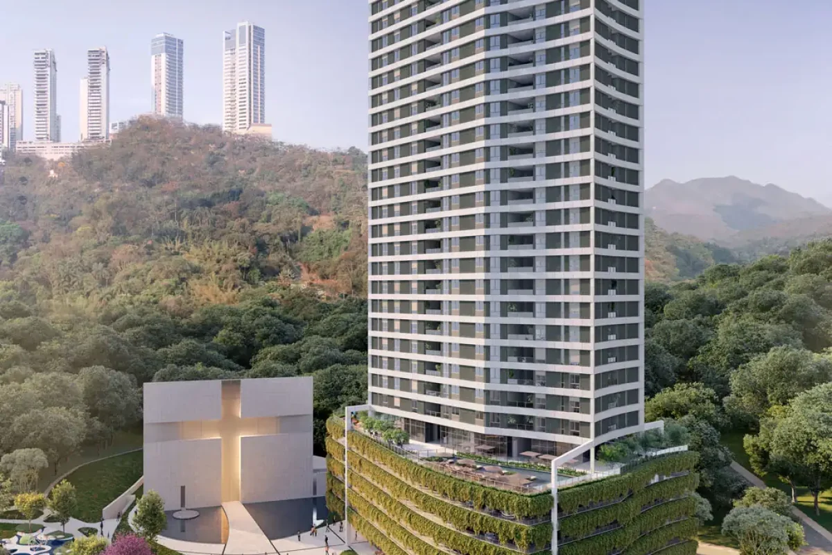 Fachada Diurna no Condomínio Botânico