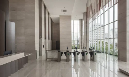 Hall no Condomínio Conartes Tower