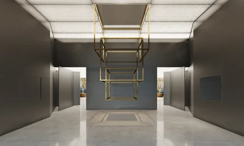 Hall no Condomínio Quatro Ventos