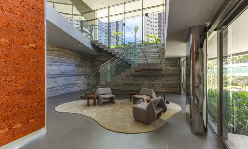 Hall Entrada no Condomínio Brisa