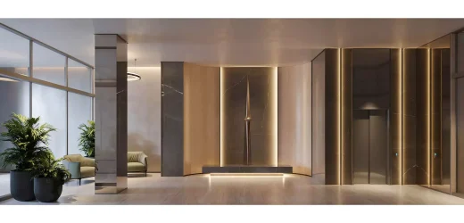 Hall Torre A1 no Condomínio Aura