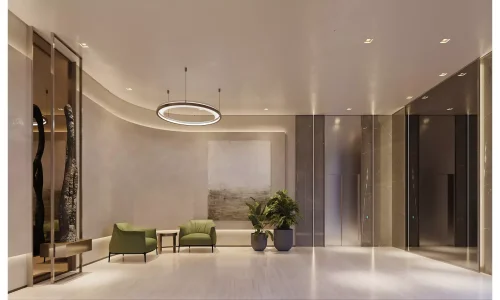 Hall Torre A3 no Condomínio Aura