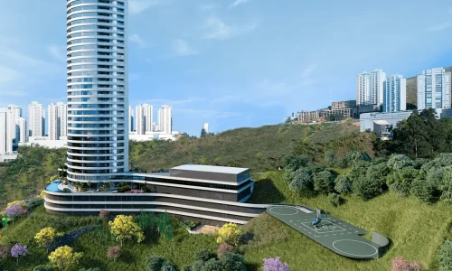 Heliponto no Condomínio Quatro Ventos