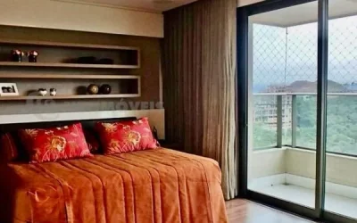 Apartamento de 4 Quartos, com 4 vagas livres, à venda por R$3.800.000,00 no Edifício Residencial Pucon Vila da Serra, Nova Lima – MG