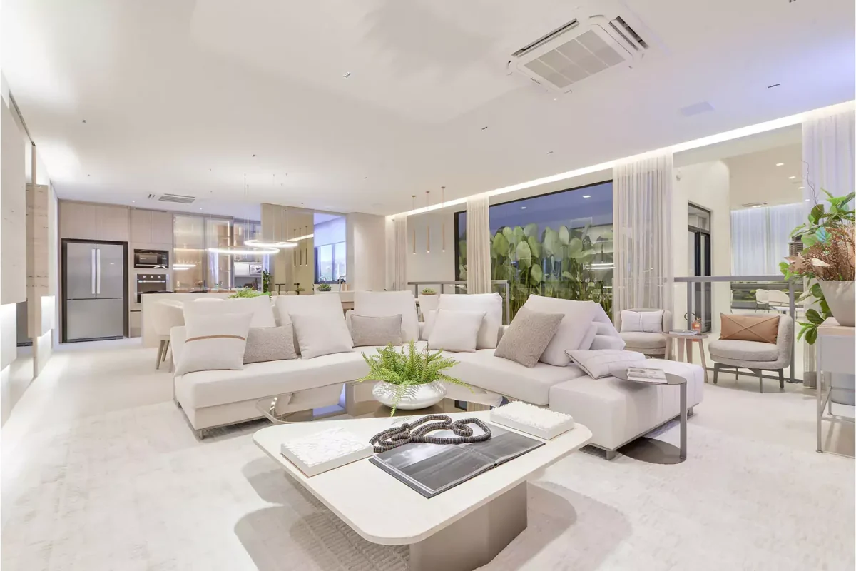 Living Apartamento no Condomínio Aura