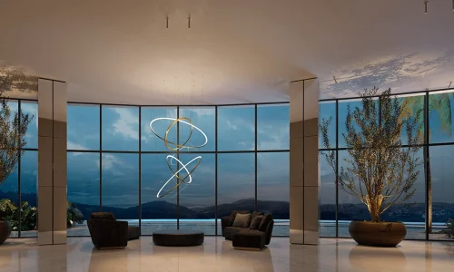 Lounge no Condomínio Quatro Ventos