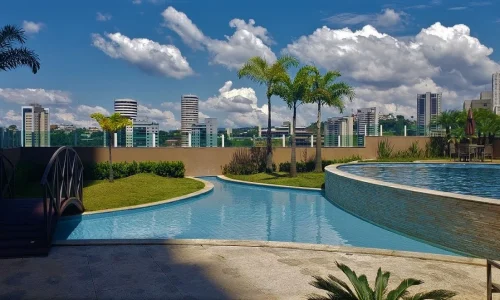 Piscina descoberta do Condomínio Four Seasons, Vila da Serra, Nova Lima