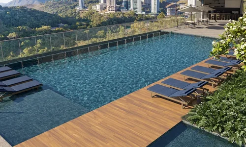 Piscinas no Condomínio Aura