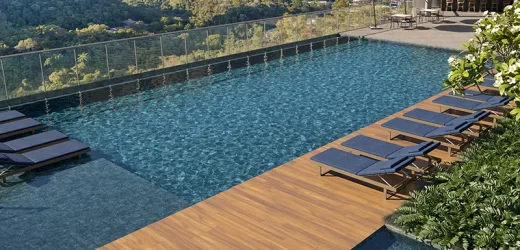 Piscinas no Condomínio Aura