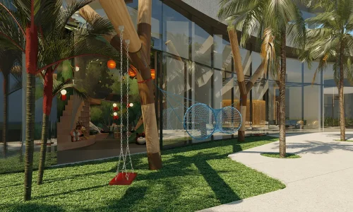 Playground Externo no Condomínio Quatro Ventos