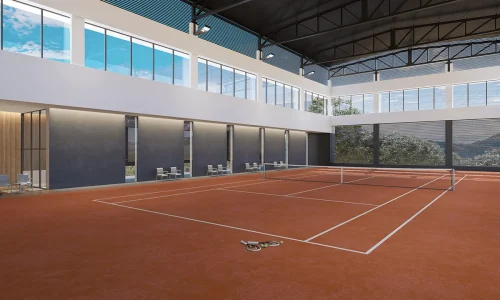 Quadra Tênis no Condomínio Quatro Ventos