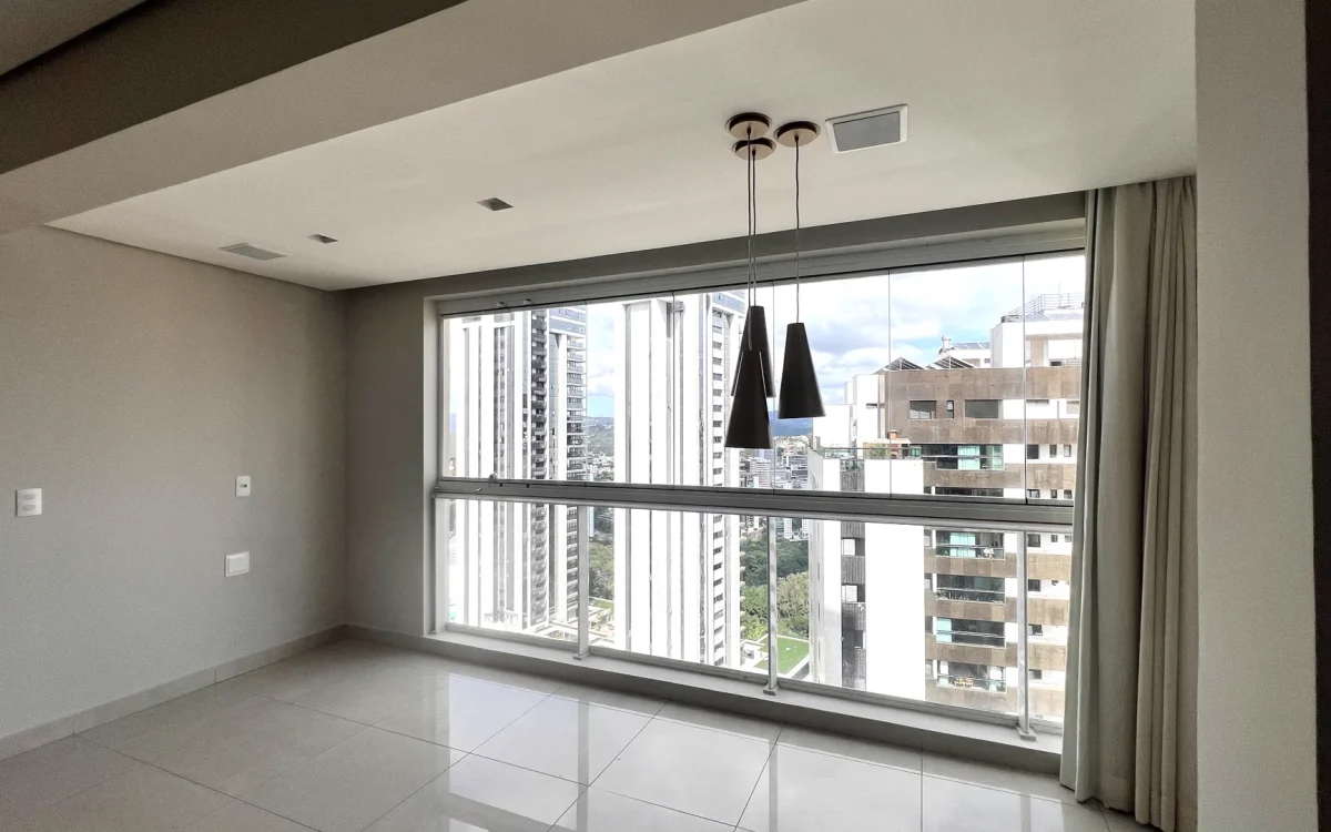 Sala Vista Cidade Pendentes Apartamento Cinecittà Vila da Serra
