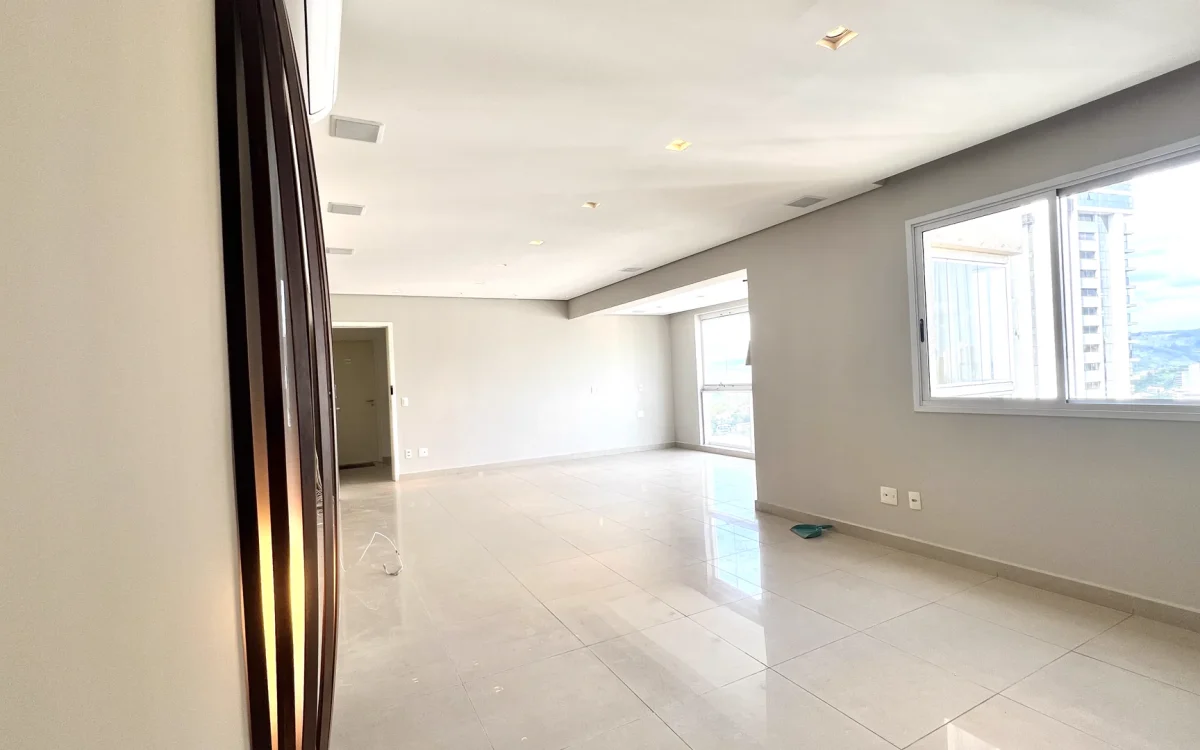 Sala Vista Panorâmica Apartamento Cinecittà Vila da Serra