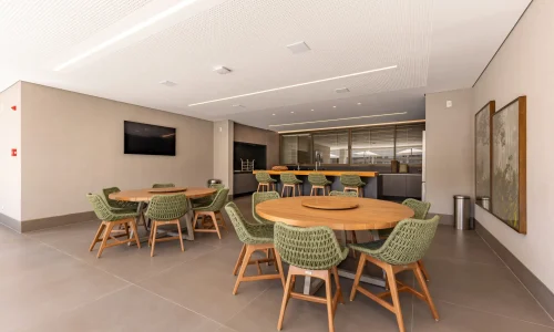 Salão Gourmet no Condomínio Brisa