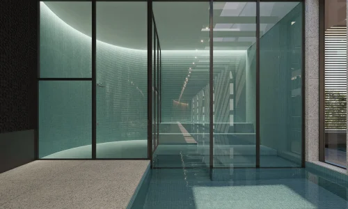 Sauna no Condomínio Quatro Ventos