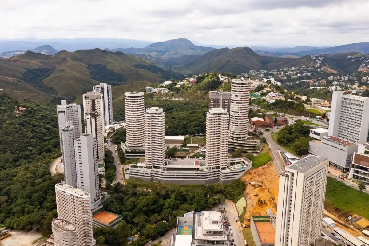 Vista Aérea no Condomínio Brisa
