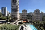 Vista externa do Edifício Aldea com piscina — Vale do Sereno, Nova Lima